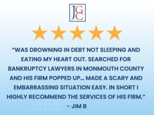 Featured Review for Monmouth County Bankruptcy Lawyer Review
