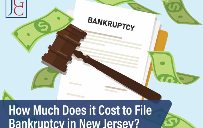 How Much Does it Cost to File Bankruptcy in New Jersey?