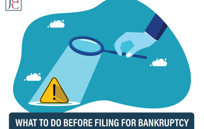 What to do Before Filing for Bankruptcy